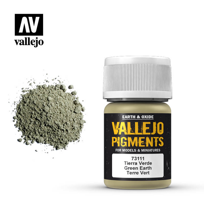 Vallejo Pigment - Green Earth