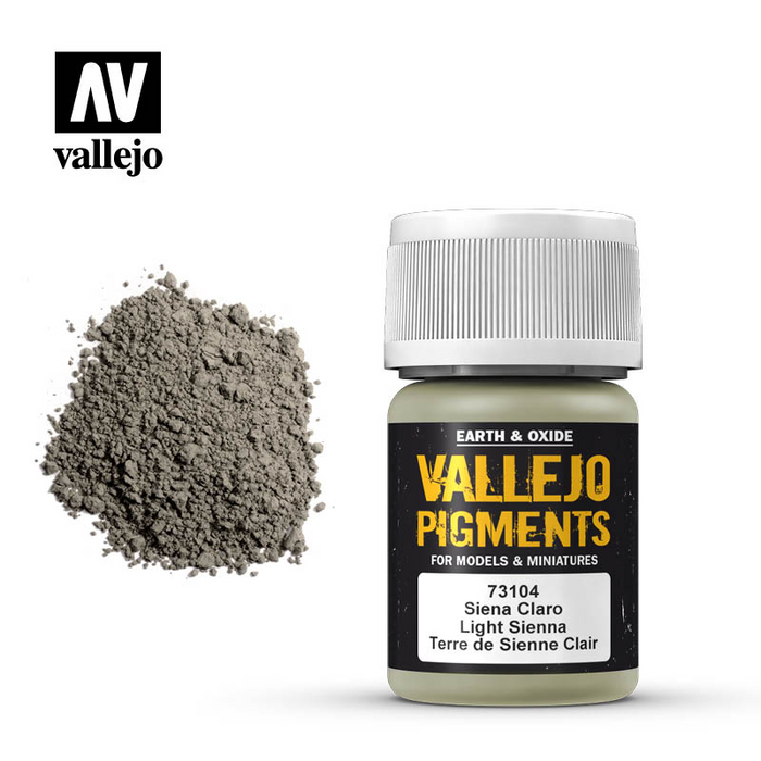 Vallejo Pigment - Light Sienna