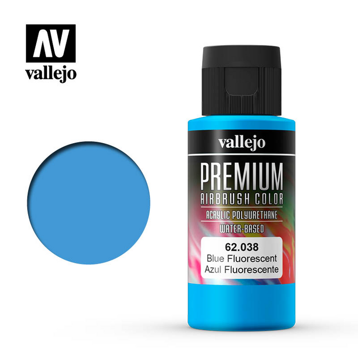 Vallejo Premium Color - Fluorescent Blue