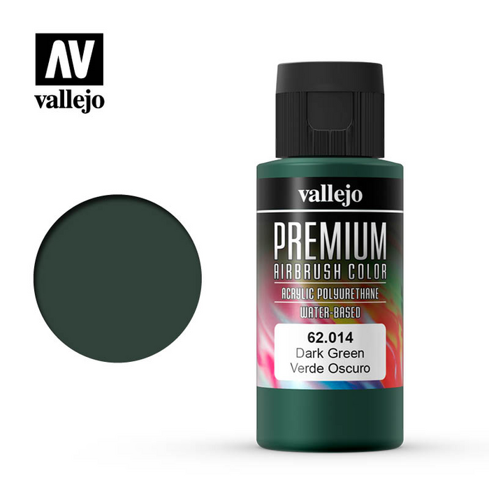 Vallejo Premium Color - Dark Green