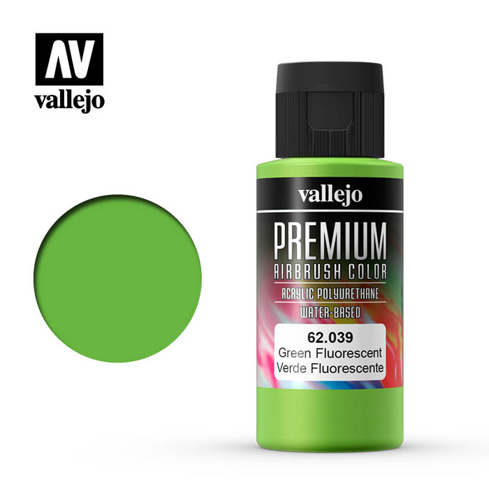 Vallejo Premium Color - Fluorescent Green