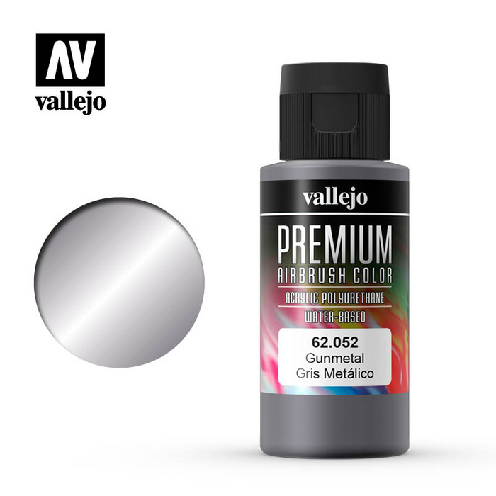 Vallejo Premium Color - Gunmetal