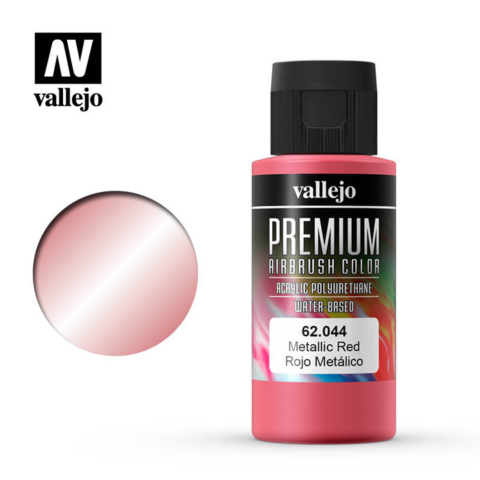 Vallejo Premium Color - Metallic Red