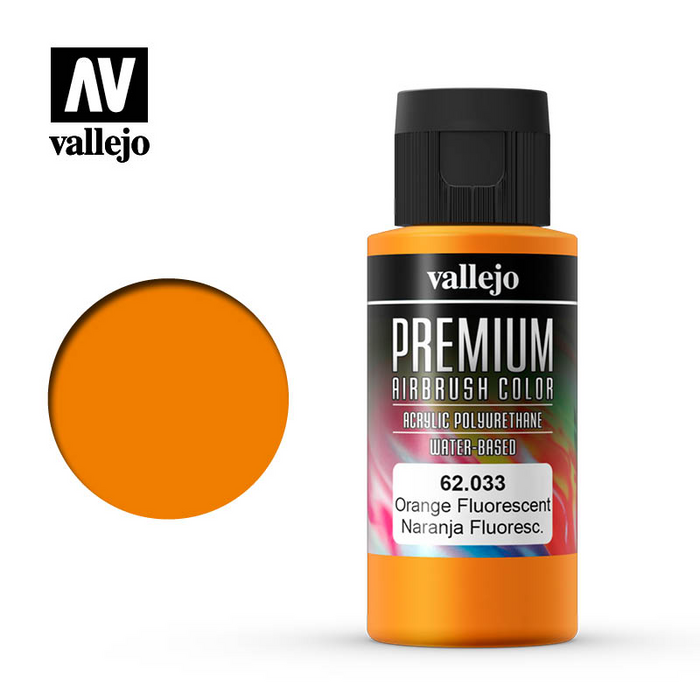 Vallejo Premium Color - Fluorescent Orange