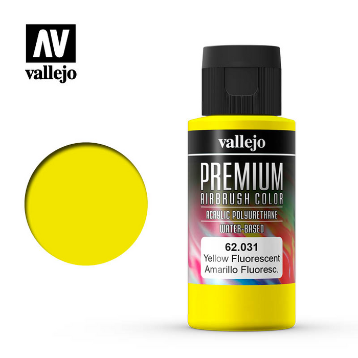 Vallejo Premium Color - Fluorescent Yellow