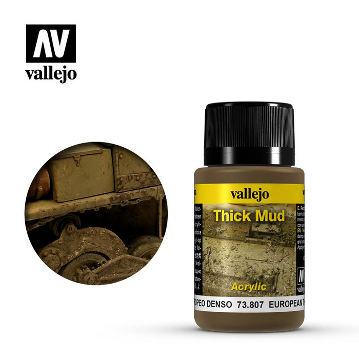 Vallejo Weathering Effects - European Mud