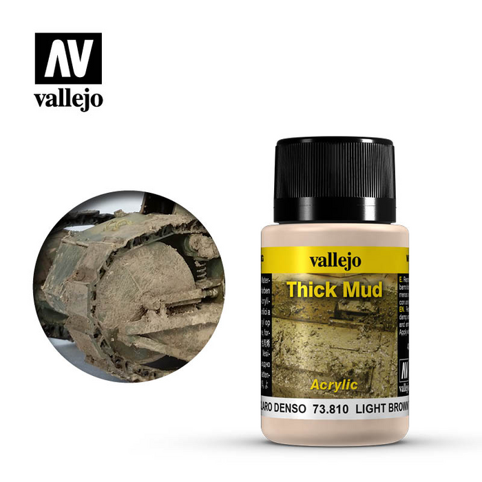 Vallejo Weathering Effects - Light Brown Mud