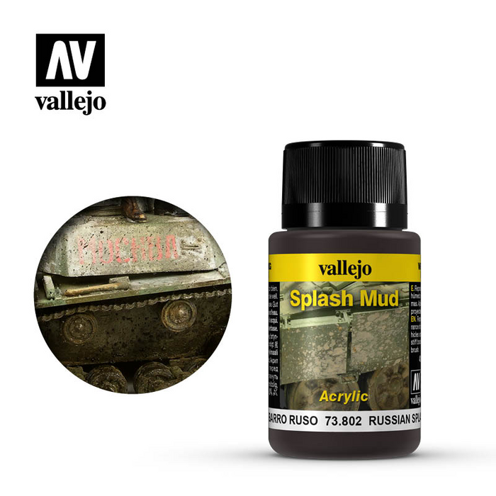 Vallejo Weathering Effects - Russian Splash Mud