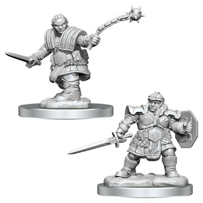 D&D Character - Female Dwarf Fighter