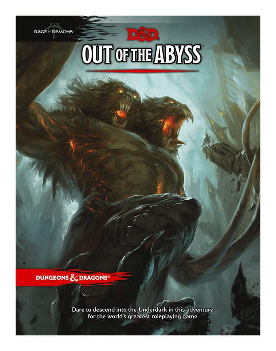 D&D 5th Edition Book: Out of the Abyss